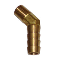 HOT PRODUCTS Brass 45 Degree Fitting (1/8 x 3/8)