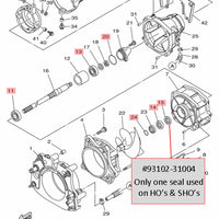 WSM Yamaha 1800 & 1900 Jet Pump Repair Kit (2008-2024)