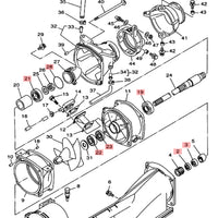 WSM Yamaha 700, 760, 800 & 1200 Jet Pump Repair Kit (1997 - 2005)