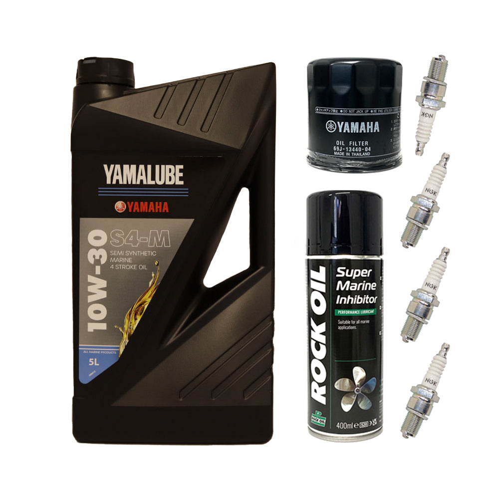 Service Kit For Yamaha XJR1300 (2007-2015) – Air Filter, Oil Filter & 4 Iridium Spark Plugs