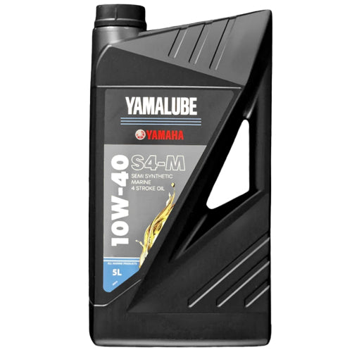YAMALUBE Genuine OEM Yamaha 10W-40 4 Stroke Engine Oil (5L)