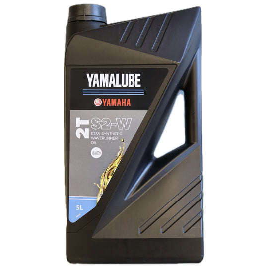 YAMALUBE Genuine OEM Yamaha 2T S2-W Semi Synthetic Waverunner Oil (5L)