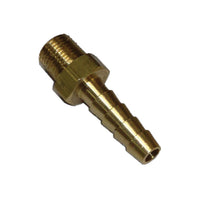 HOT PRODUCTS Brass Straight Hose Barbed Fitting (1/8 x 1/4)