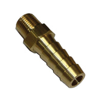 HOT PRODUCTS Brass Straight Hose Barbed Fitting (1/8 x 3/8)
