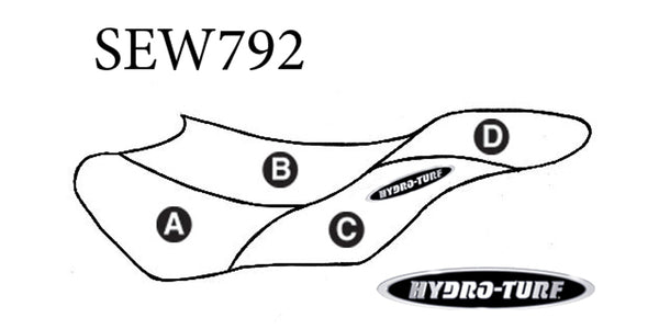 HYDRO-TURF Seat Cover for Yamaha GP800R & GP1300R