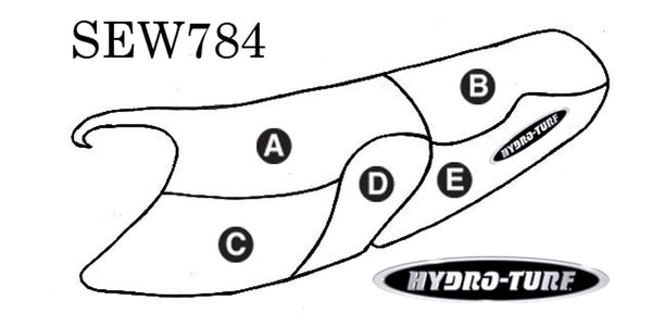 HYDRO-TURF Seat Cover for Yamaha XL800 & XL1200 Ltd