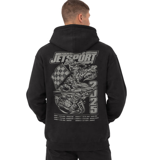 JSRA Logo Unisex Hoodie - Black (2025 Edition)