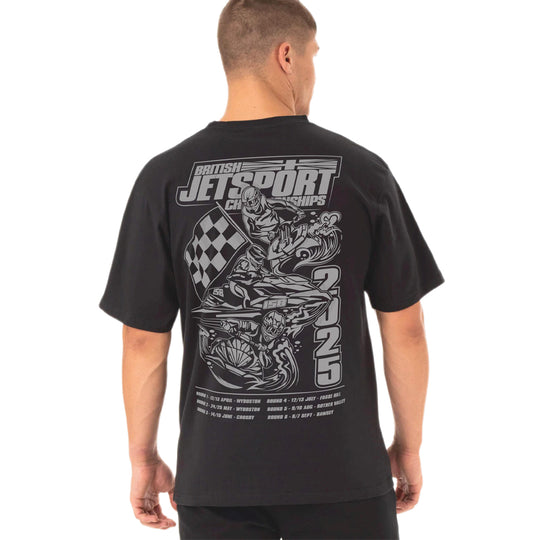 JSRA Logo Unisex T-Shirt - Black & White (2025 Edition)