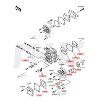 KEIHIN 38mm, 40mm OEM Type & CDKII Carburetor Rebuild Kit