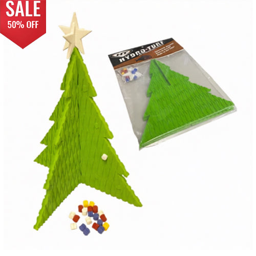 HYDRO-TURF Cut Diamond Christmas Tree
