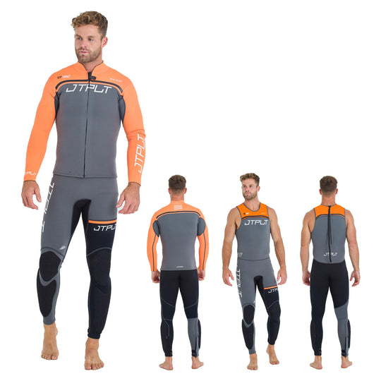 JETPILOT Mens RX Race John and Jacket Wetsuit