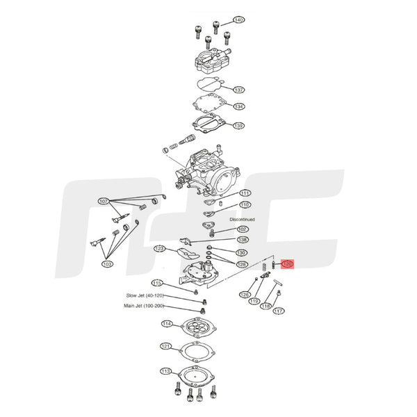 KEIHIN Carburetor Needle Valve