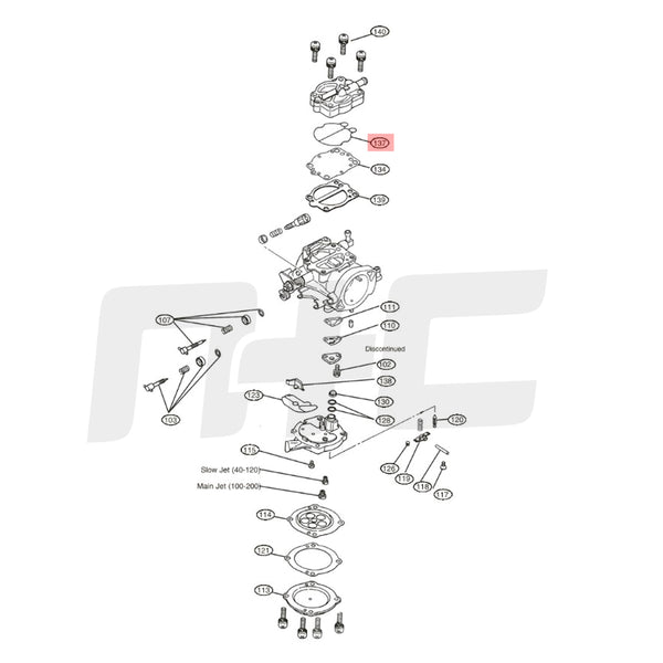 KEIHIN Carburetor O-Ring