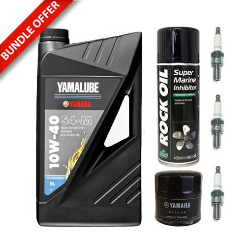 N&C JET SKI Yamaha 1050cc Engine Service Kit with 10W-40 Engine Oil