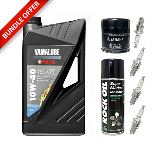N&C JET SKI Yamaha SVHO Engine Service Kit with 10W-40 Engine Oil