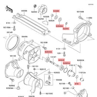 WSM Kawasaki 750 & 900 Jet Pump Repair Kit (1995 - 2002)