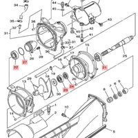 WSM Yamaha 700, 760 & 1100 Jet Pump Repair Kit (1995 - 2002)