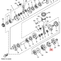 WSM Yamaha 800, 1000, 1100, 1200 & 1300 Drive Coupler Damper (1998 - 2015)