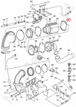 COMETIC Yamaha 701 Exhaust Inner Cover Gasket