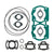 COMETIC Seadoo 580 (White Engine) Top Gasket Kit