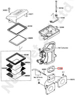 COMETIC 28mm Keihin Carb Base Gasket (Paper)