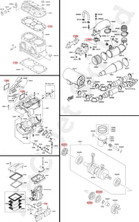 COMETIC Kawasaki 650SX Full Gasket Kit With Crank Seals