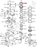 COMETIC Kawasaki 650 & 750 Exhaust Joint Gasket