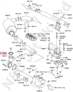 COMETIC Kawasaki 750 & 800 Exhaust Pipe Gasket