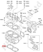 COMETIC Kawasaki (Post 1991) Cylinder Base Gasket