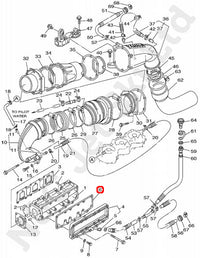 COMETIC Yamaha 1100 & 1200 Exhaust Cover Gasket
