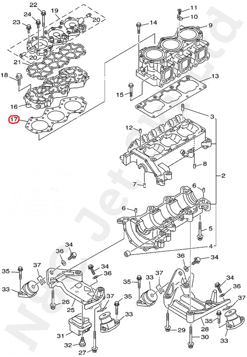 COMETIC Yamaha 1200 Head Gasket