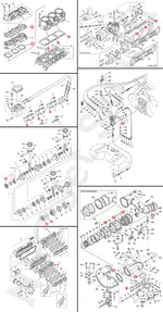COMETIC Yamaha 1200 Power Valve Engine Full Gasket Kit With Crank Seals