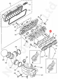 COMETIC Yamaha 1200 Power Valve Engine Inlet Manifold Gasket