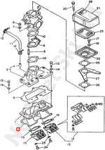 COMETIC Yamaha 650 Intake Manifold Gasket (Bottom)