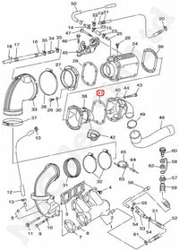 COMETIC Yamaha 701 Exhaust Outer Cover Gasket
