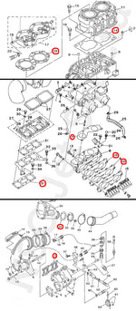 COMETIC Yamaha 760 Top Gasket Kit