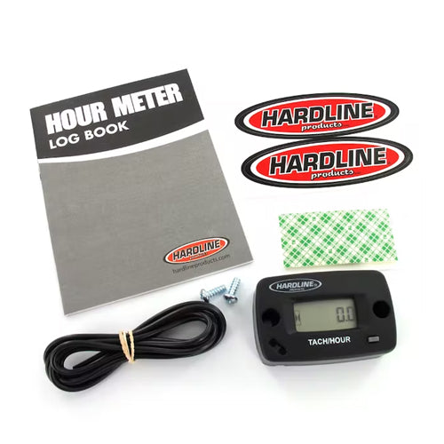 HARDLINE Two Cylinder Hour Meter & Tachometer