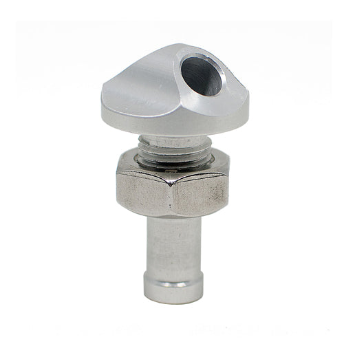 HOT PRODUCTS 3/8 Inch Bypass Fitting - Silver (45 Degree)