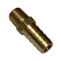 HOT PRODUCTS Brass Straight Hose Barbed Fitting (1/4 x 1/2)