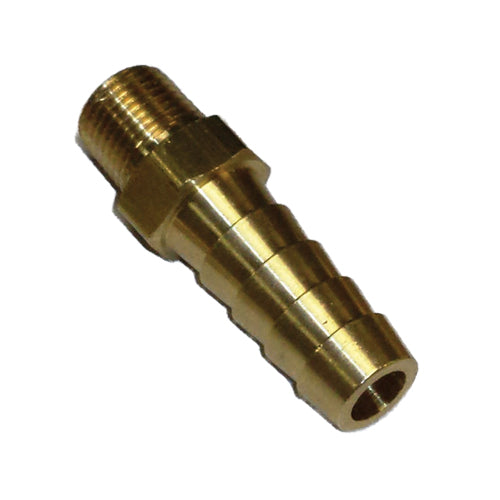 HOT PRODUCTS Brass Straight Hose Barbed Fitting (1/8 x 3/8)