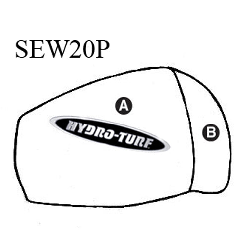 HYDRO-TURF Chin Pad Cover for Kawasaki JS 300, JS 440 & JS 550