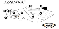 HYDRO-TURF Premier Seat Cover for Kawasaki Ultra 250LX, 260LX, 300LX, 310LX & Ultra LX