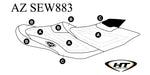 HYDRO-TURF Premier Seat Cover for Seadoo GTX 155, GTX 215 & GTX Ltd iS