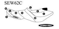 HYDRO-TURF Seat Cover for Kawasaki Ultra 250LX, 260LX, 300LX, 310LX & Ultra LX
