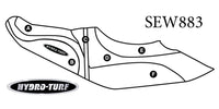 HYDRO-TURF Seat Cover for Seadoo GTX 155, GTX 215 & GTX Ltd iS