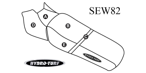 HYDRO-TURF Seat Cover for Seadoo GT, GTI & GTS