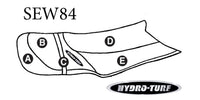 HYDRO-TURF Seat Cover for Seadoo XP