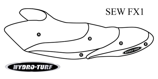 HYDRO-TURF Seat Cover for Yamaha FX SHO