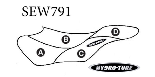 HYDRO-TURF Seat Cover for Yamaha GP800R & GP1200R