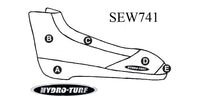 HYDRO-TURF Seat Cover for Yamaha WaveBlaster 2